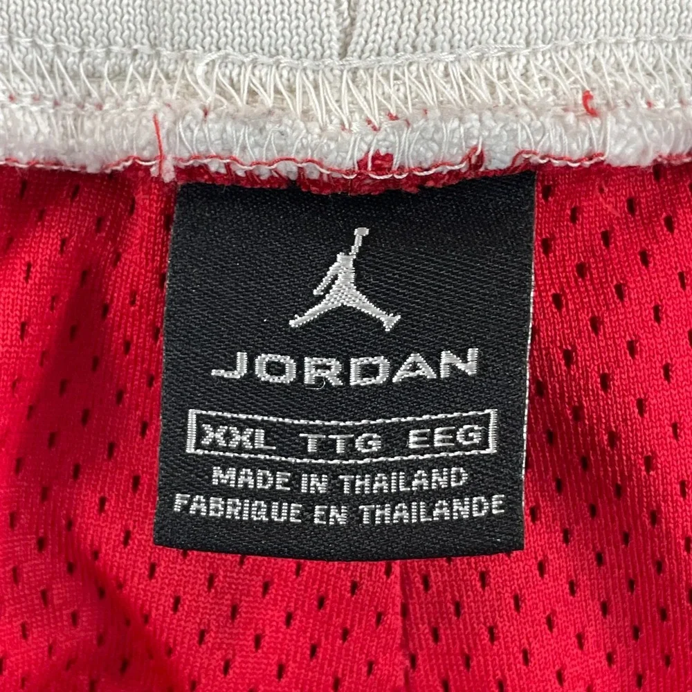 Vintage Nike Air Jordan Basketball Shorts Men 2XL Diamond Wings‎ JumpMan Heavy